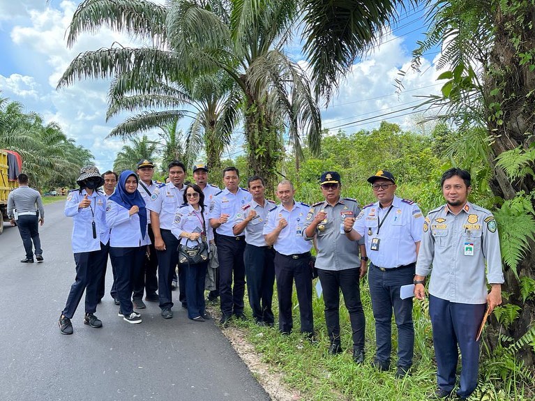 Tim Kemenhub Tinjau Tiga Lokasi Pembangunan Jembatan Timbang